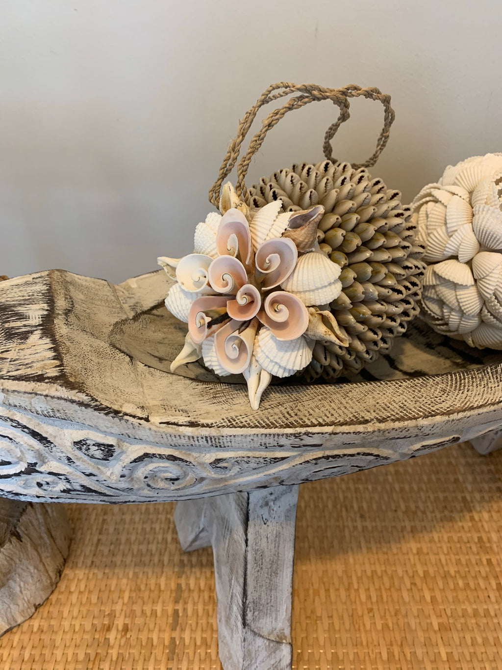 Shell decoration / hanging. 9cm - Bali Beach Beyond