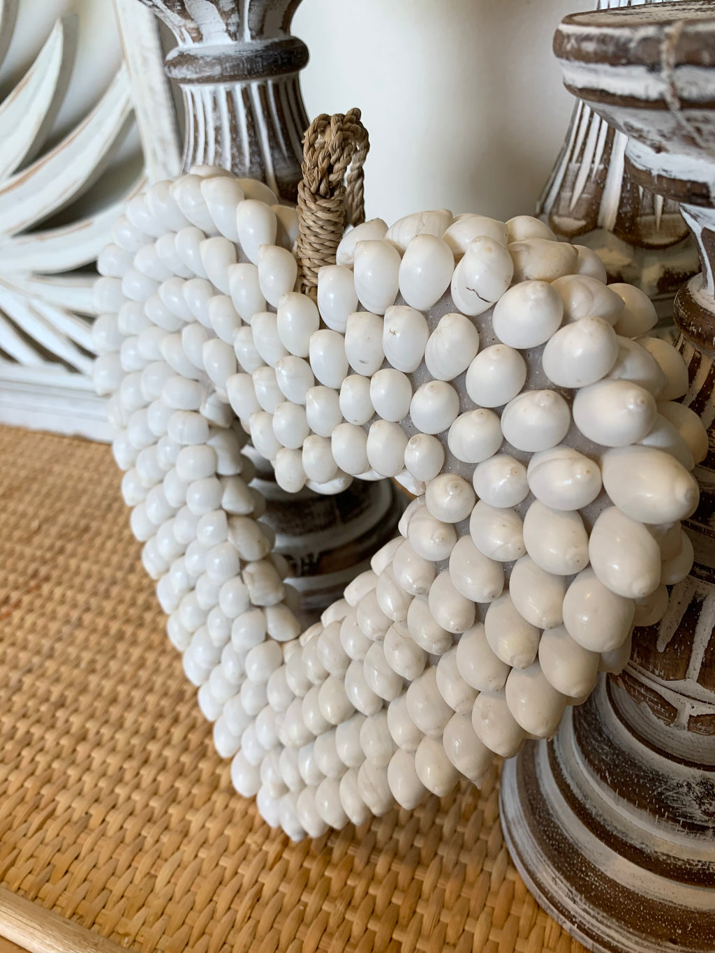 Shell heart 18cm S - Bali Beach Beyond