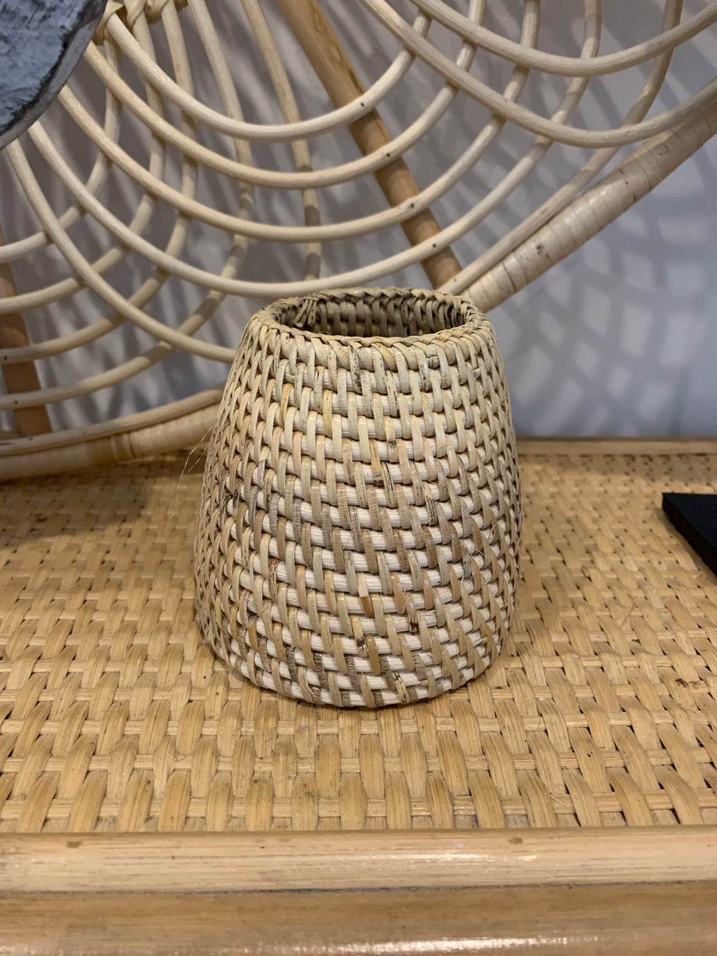 Small basket / pen holder. Natural - Bali Beach Beyond
