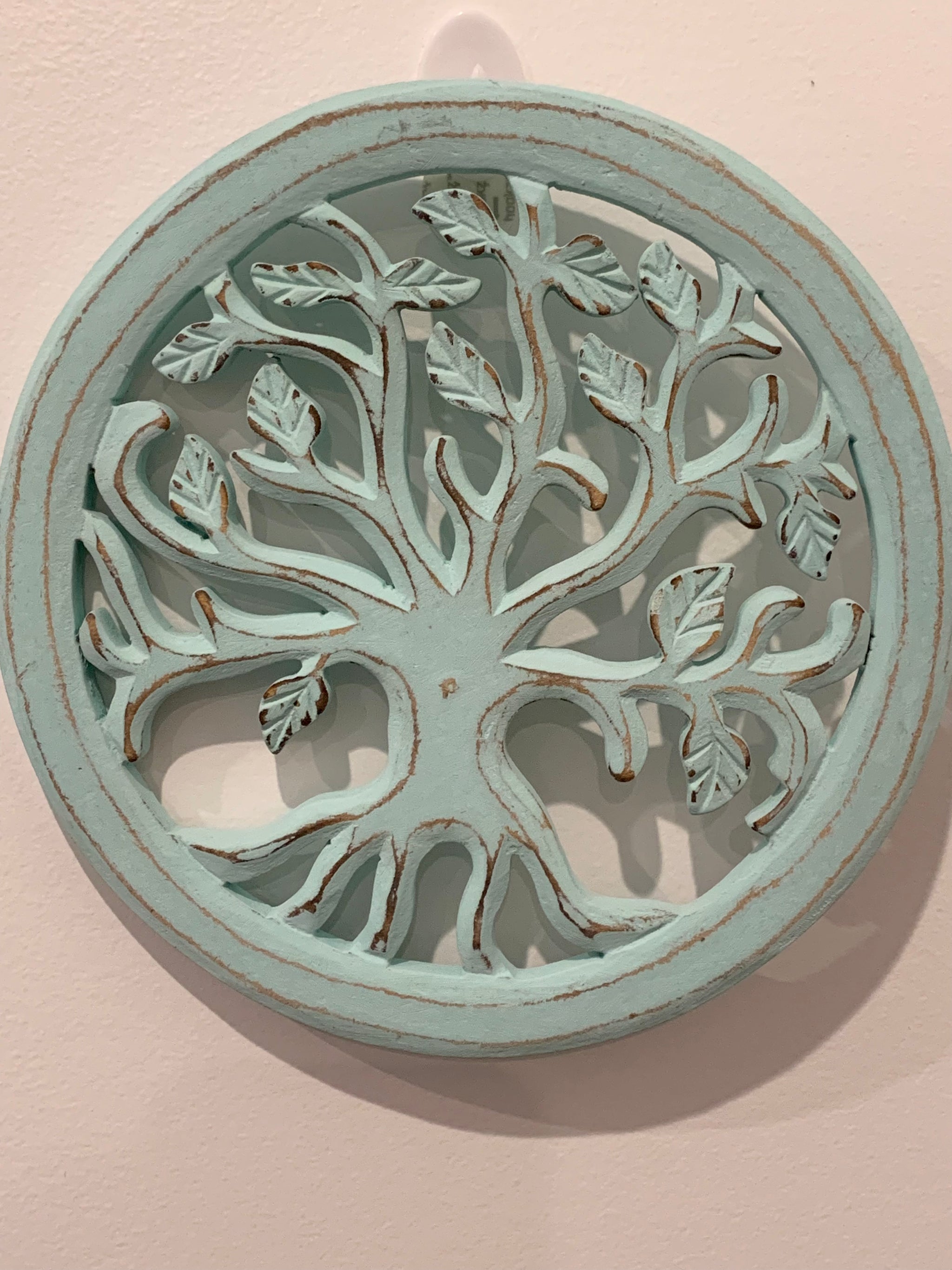 Blue tree life wall decoration 20cm. Design 2 - Bali Beach Beyond