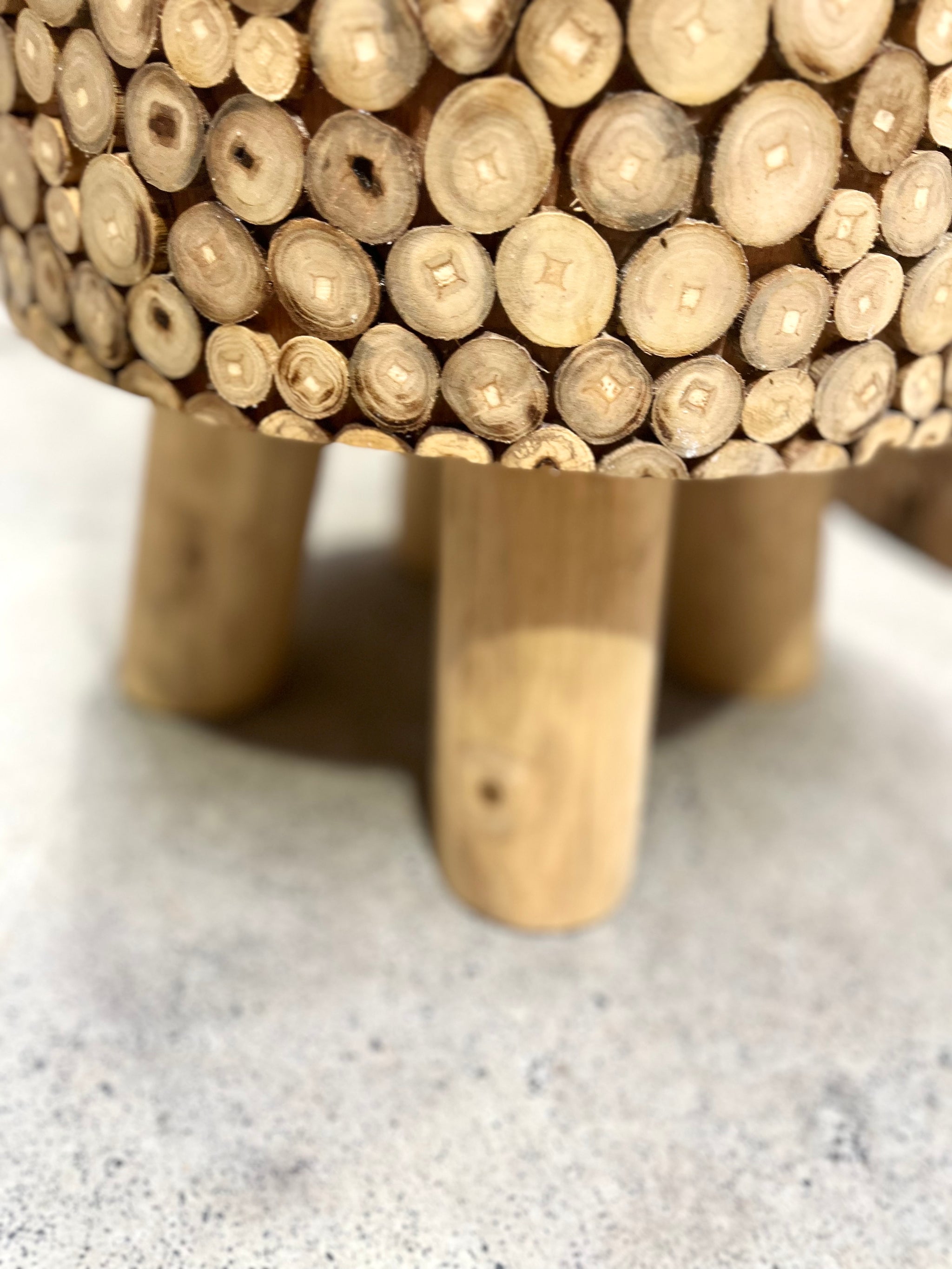 Timber stool / side table. Design 2.