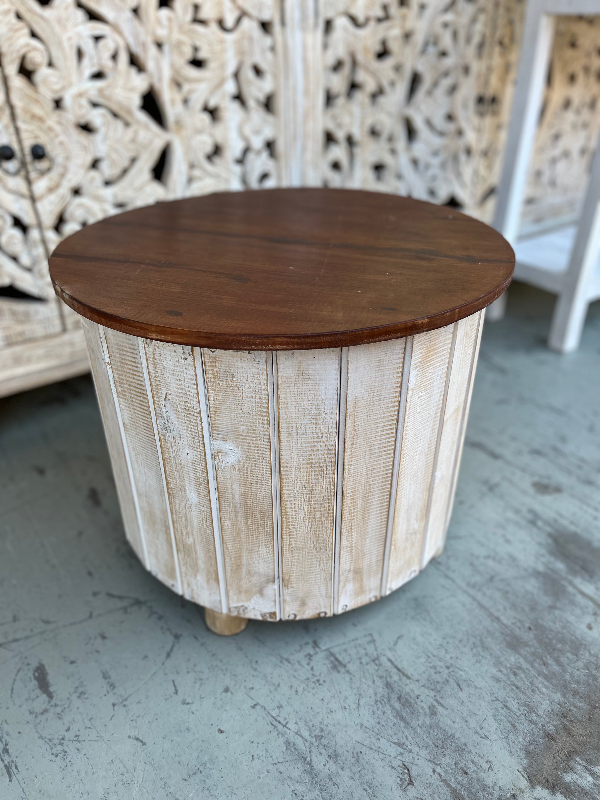 Timber coffee table 49cm