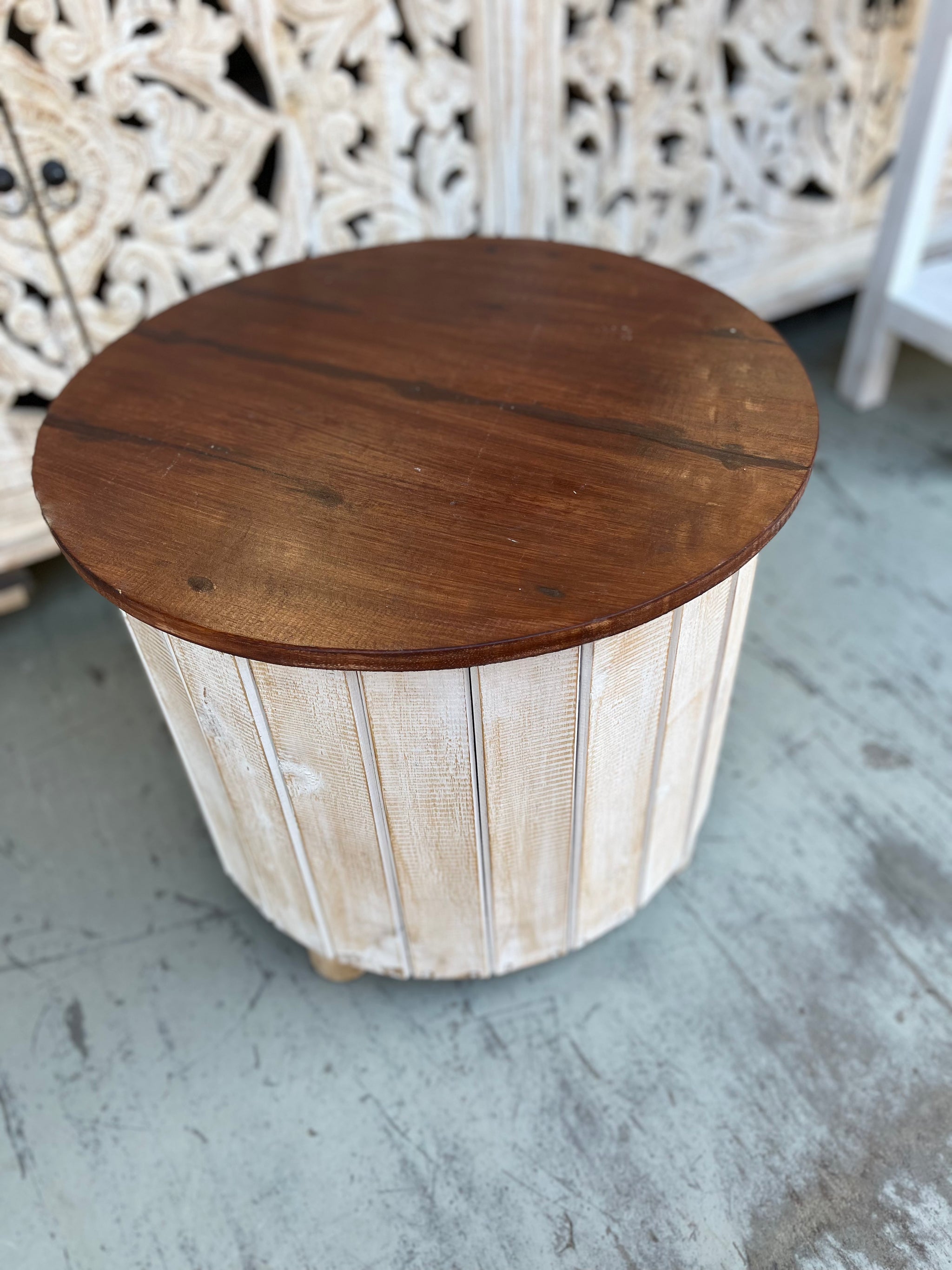 Timber coffee table 49cm