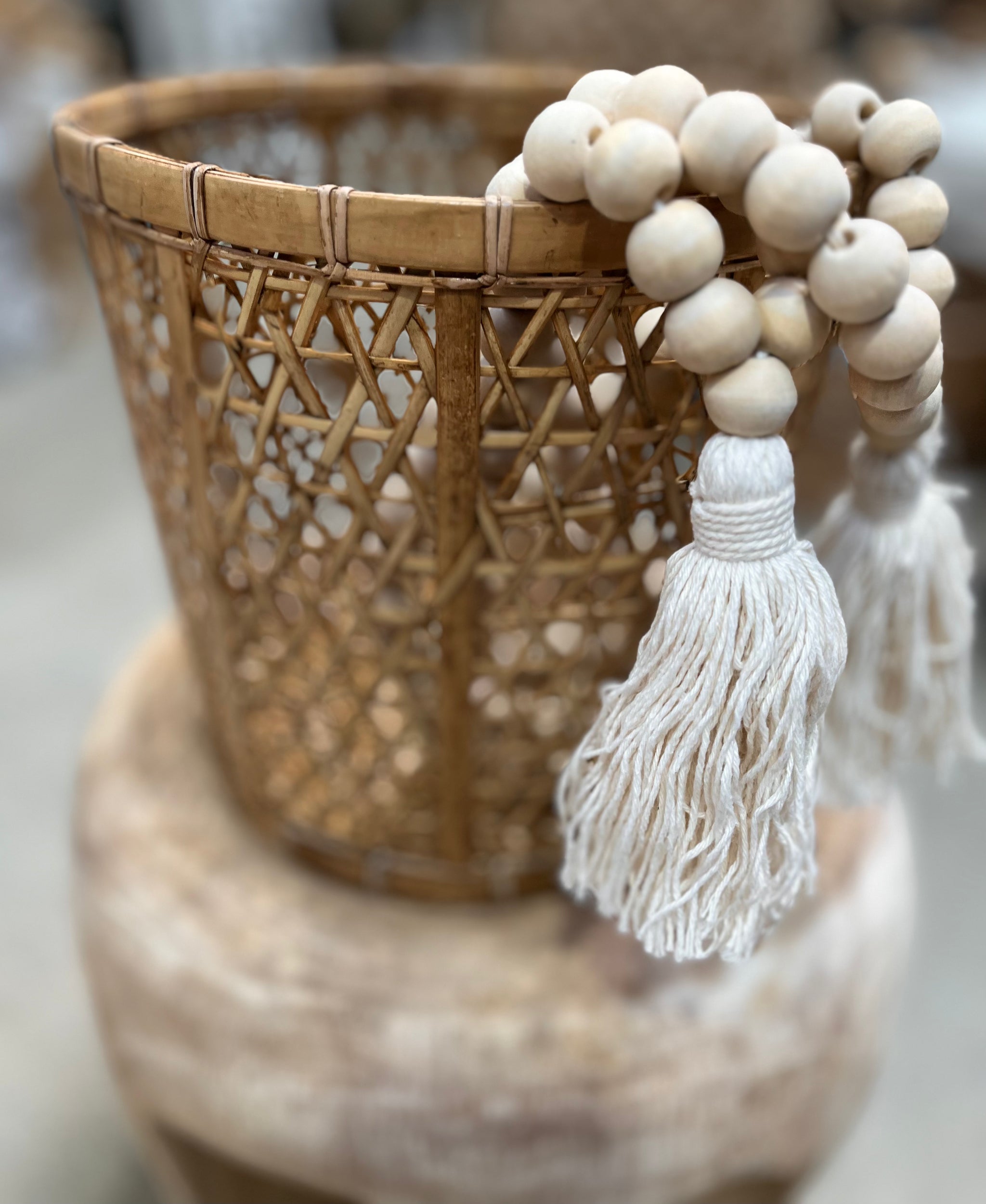 Natural Woven Basket. M