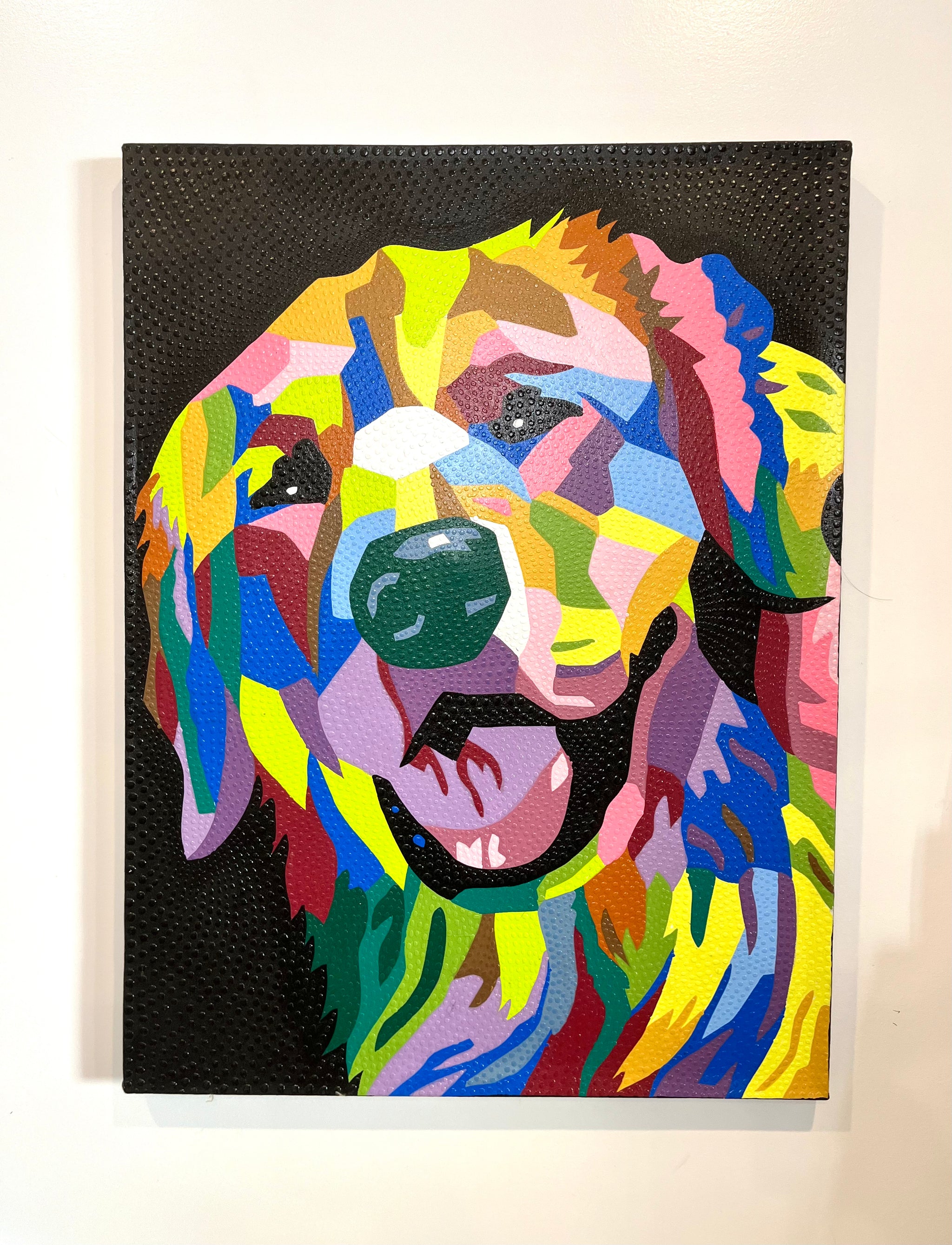 Dog painting