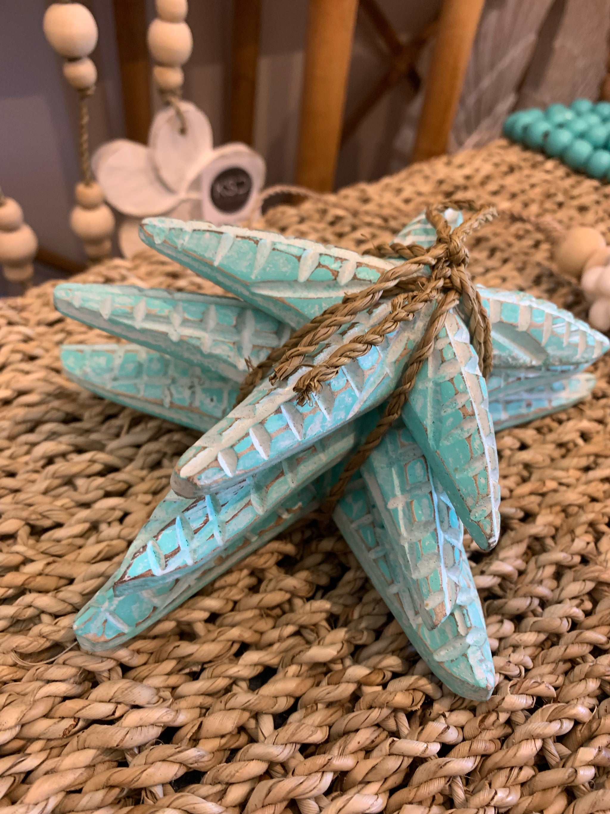 Turquoise set 3 starfish