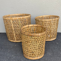 Natural Set 3 Woven Baskets. Usually $70