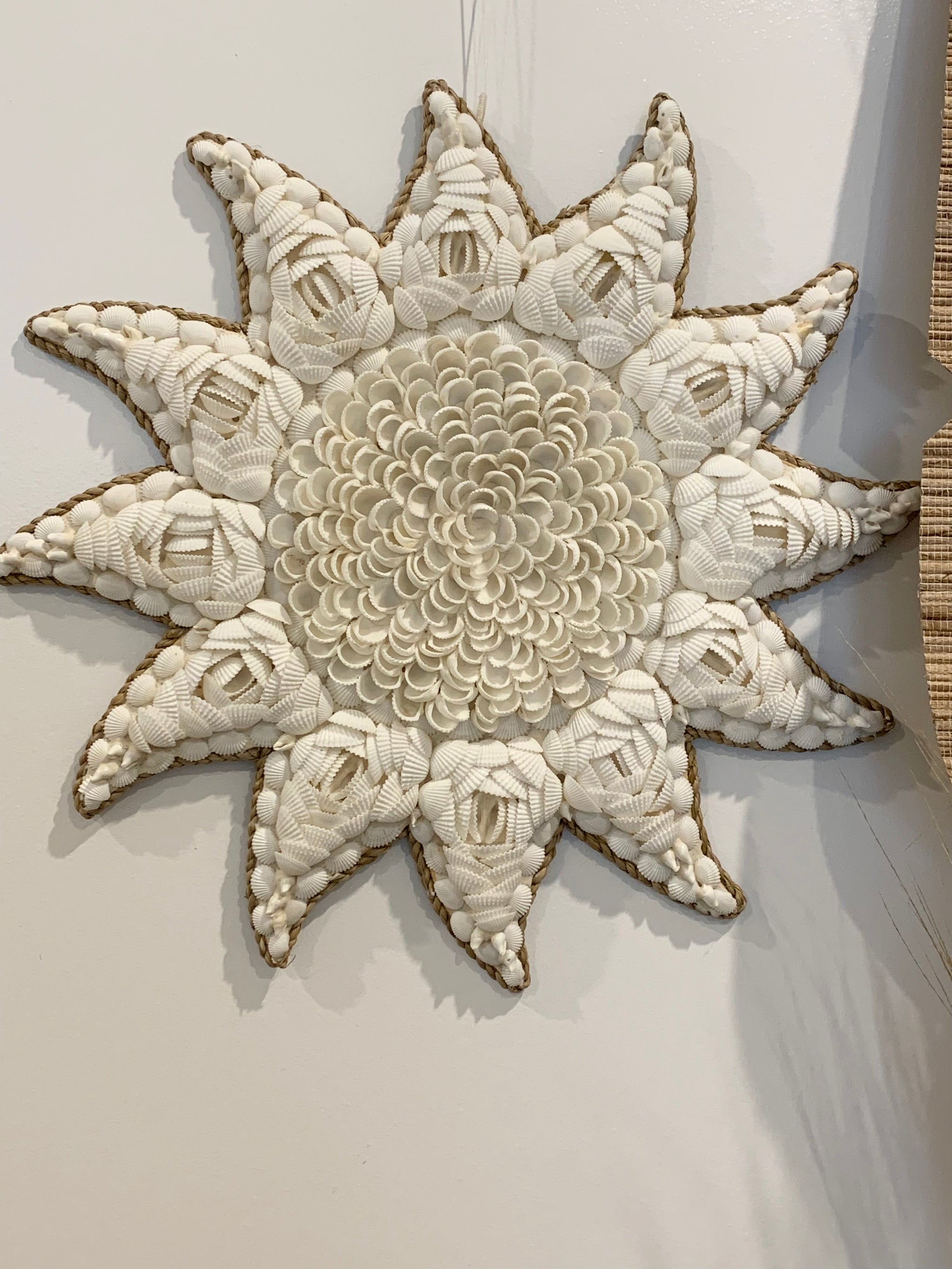 Shell Sun hanging