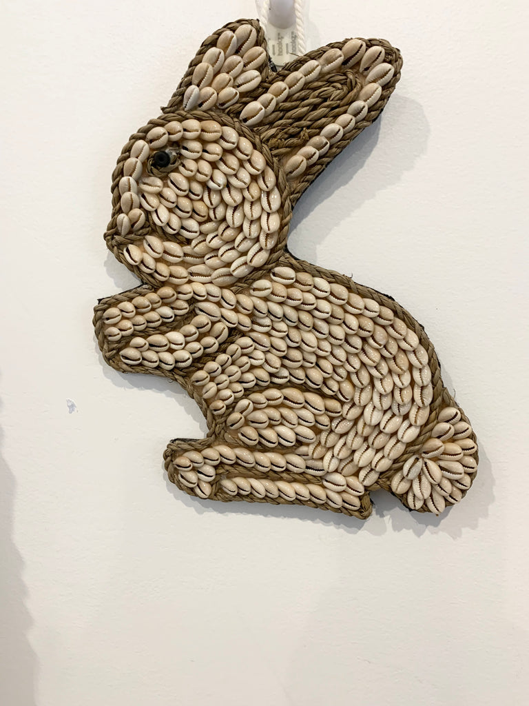 Shell rabbit bunny hanging / decoration – Bali Beach Beyond