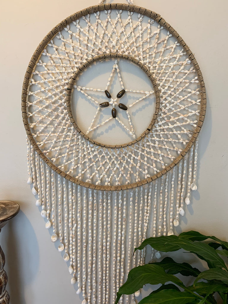 Star shell hanging 40cm – Bali Beach Beyond