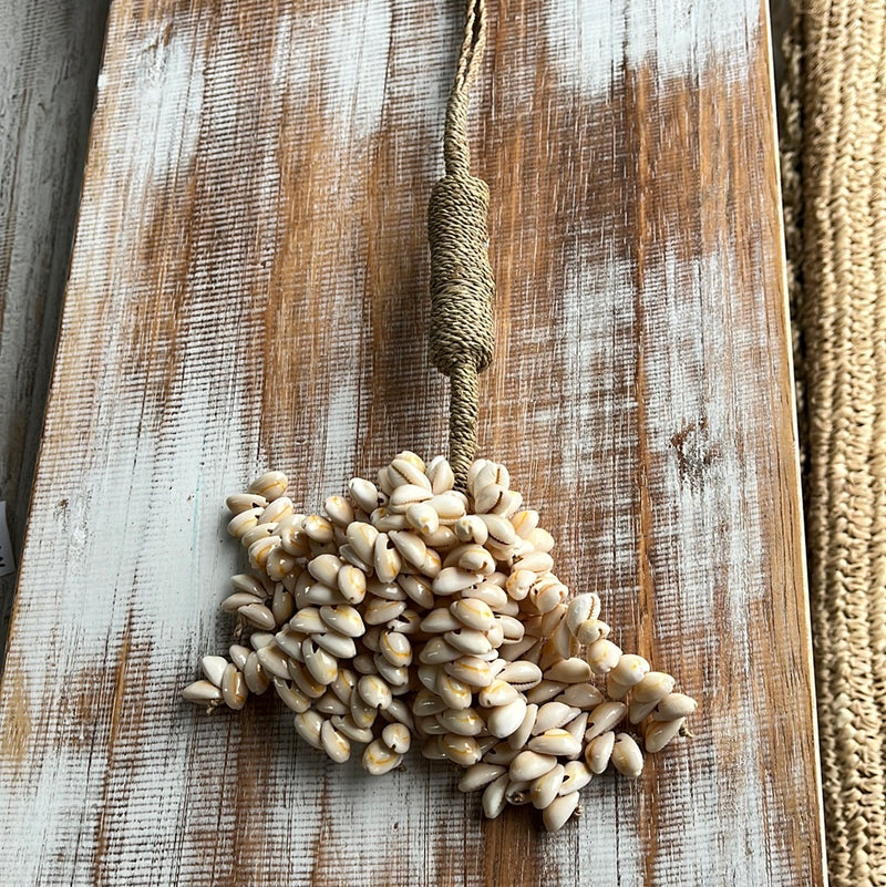 Long natural shell cluster