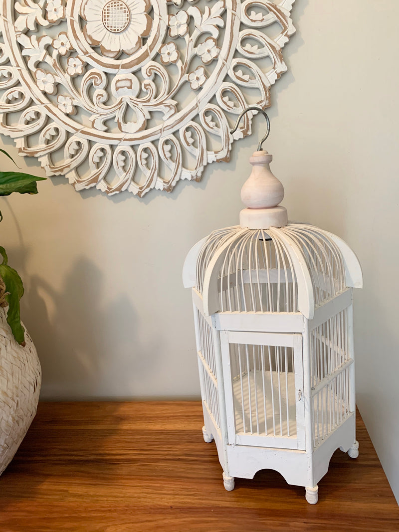 Dome top decorative cage