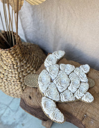 Shell turtle decoration / hanging. S